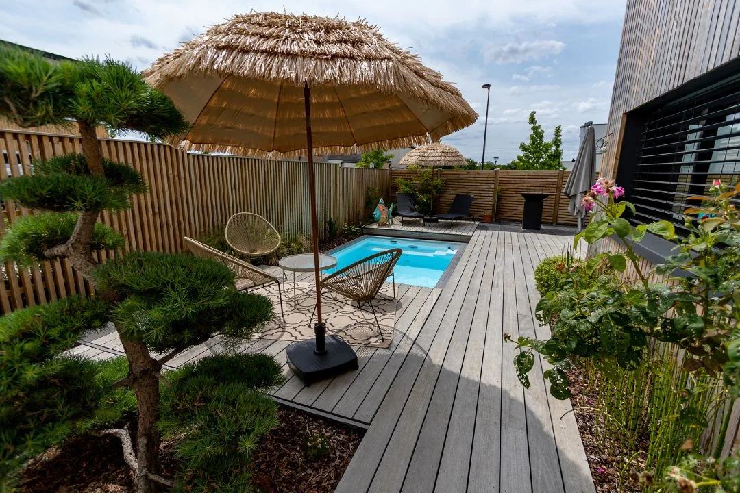 mini-piscine-urbaine Terrasse coulissante piscine pratique et fonctionnelle