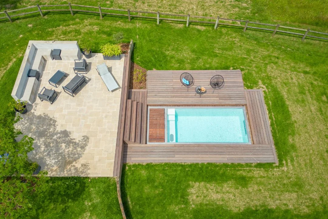 piscine-sans-permis-de-construire-10m2 Terrasse coulissante piscine adaptée aux zones urbaines